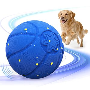 3.15" Invengo Smart Interactive Dog Ball w/3 Play Modes (Blue) $10.49 + Free Shipping w/ Prime or on $35+