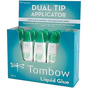 $33.25 | 10-Pack 1.76-Oz Tombow MONO Multi XL Liquid Glue at Amazon ($3.33 each)