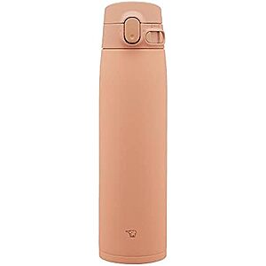 $24.99* | 24-Oz Zojirushi Water Bottle, One-Touch Stainless Steel Mug (Pale Taupe) at Amazon