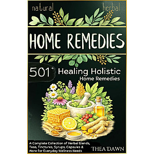 Natural Herbal Home Remedies: 501+ Healing Holistic Home Remedies... And More Free Kindle