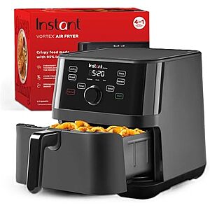$76.49* | 5.7-Qt Instant Pot Vortex Air Fryer Oven Combo w/ Smart Digital Touchscreen/Programs at Amazon