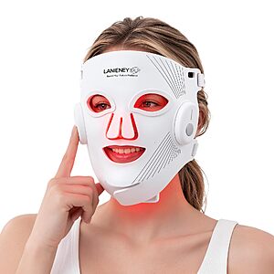 Amazon – Lanieney LED Red Light Therapy Face Mask w/ Cooling Pads - $59.99 w/ Code