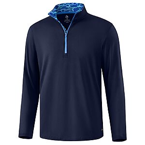 Amazon – Obla Men's Quarter-Zip Pullover - $19.49 w/ Code + Deal