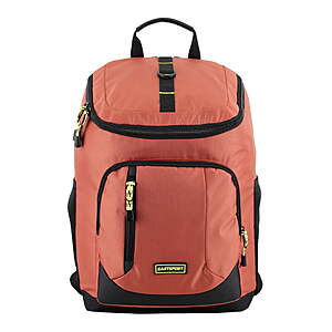 Eastsport Unisex 17.5" Fortress Top Loader Backpack, Baked Apple Red $9.99 + Free S&H w/ Walmart+ or $35+