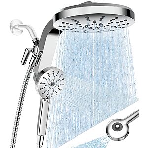 [Prime] RAINVISTA Magnetic Rain Shower Head & Handheld Combo w/ 18-Mode Spray & 180° Adjustable Holder $39.99 + Free Shipping