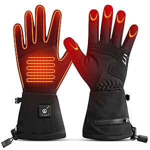 SAVIOR HEAT Heated Glove Liners for Men Women,Rechargeable Battery Electric $83.99