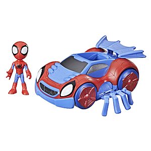 $10.22: Spidey and His Amazing Friends Change 'N Go Web-Crawler and Spidey Action Figure, 2-in-1 Vehicle, 4-Inch