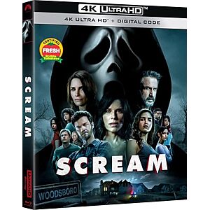 $8.49* | Scream (2022) [4K UHD] at Amazon