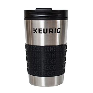 12-Oz Keurig Stainless Steel Insulated Coffee Travel Mug (Silver) $6.99 + Free Shipping w/ Prime or on $35+