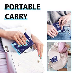 $3.99 S&S ac AMAZON FS Prime XL 100PCS Toilet Seat Covers Disposable - Flushable Paper Toilet Seat Cover