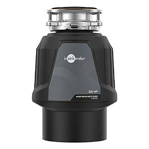 InSinkErator C5000 Performance Plus 3/4HP Garbage Disposal $159.99 Free Shipping Costco.com