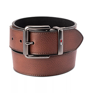 Tommy Hilfiger Men's Reversible Matte & Pebbled Belt $16.35