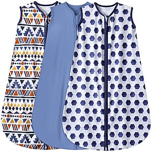 3-Pack BSTOPPT Baby Sleep Sack w/ 2-Way Zipper (Various Sizes) $7.00 + Free Shipping w/ Prime or on $35+