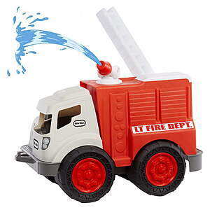 $9.72  FS Walmart+ or pick up Little Tikes Dirt Diggers Fire Rescue Truck, Toy Play Vehicle with Ladder & Water Hose,