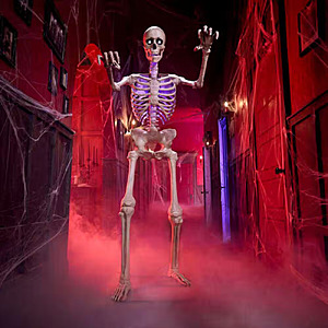 [Today Only] 6.5' Animated LED App-Controlled Ultra Skelly Skeleton w/ LCD LifeEyes $165 + Free Shipping