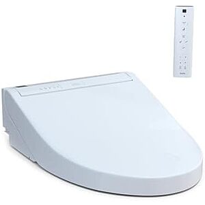 $358.55 | TOTO WASHLET C5 Electronic Elongated Bidet Toilet Seat (Cotton White) + 10% Back w/ Prime Visa Card at Amazon