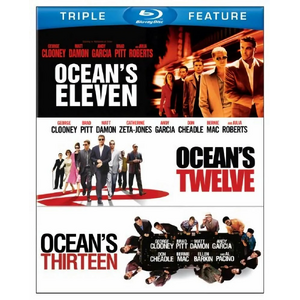 Ocean's Eleven (2001) / Ocean's Twelve / Ocean's Thirteen [Blu-ray] $10.99 Gruv.com extra 15% Off for new Gruv Account with code FIRSTGRUV15