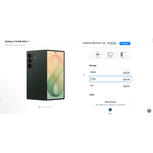 Samsung Galaxy Z Fold8 Ultra Unlocked Android Smartphone - EPP, 512GB All Colors $1635