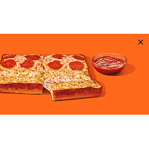 Little Caesars YMMV 4x Detroit Style Slices-N-Stix plus $5 off a future order for $16.88 on Thursdays during football season