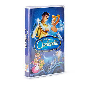 $9.97 Walmart Cinderella or Beauty & Beast  Classic VHS Boxed Pillowcase, Microfiber, Multicolor, Disney