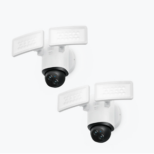 2-Pack Eufy Floodlight Camera E340 w/ 360° Coverage & 3K+2K Dual Cameras $280 + Free Shipping