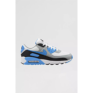 Nike Shoe Sale: Take an Extra 40% Off In Cart. Nike Men's Air Max 90 Sneakers (White/Blue Crystal-Lt) $62.99 & More + Free Shipping On $60 +