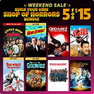 Fanflix: WB Build yourt Own Shop of Horrors Bundle 5 for $13.5