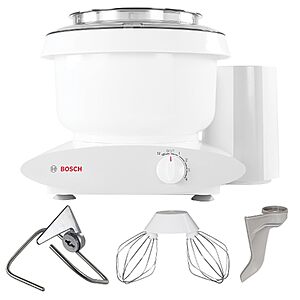 6.5-Quart NutriMill Bosch Universal Plus 500W Stand Mixer w/ Wire Whips, Dough Hook & Hook Extender $399.00 + Free Shipping