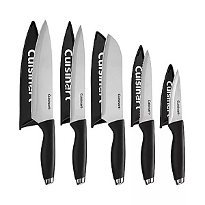 10-Piece Cuisinart Stainless Steel or Ceramic Knife Set (Various) $14.99 + Free Pickup at Macys or Free Shipping on $39+