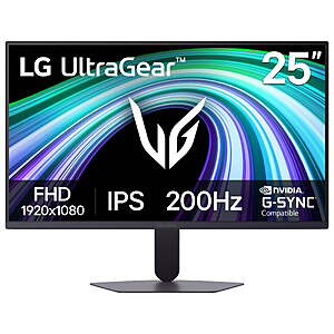 $79: LG UltraGear G5 25 Inch Full HD IPS Gaming Monitor 200Hz, 25G523B at Walmart