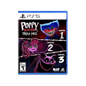 Poppy Playtime Triple Pack(PS5) $12.99 + Free S&H w/ Prime at Woot!