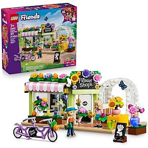 $23.95 | 377-Piece LEGO Friends: Heartlake City - Creative Flower Shop (42693, 2026) at Amazon