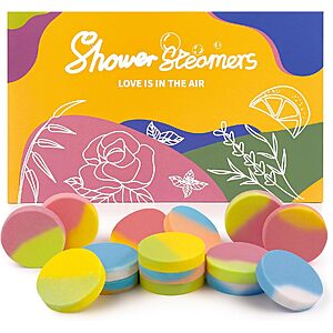 15-Piece leoce Essential Oil Scented Natural Organic Shower Steamer Bath Bombs $4.74 + Free Shipping w/ Prime or on $35+