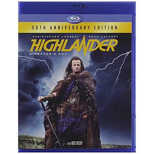 Highlander : 30th Anniversary [Bluray] $8.99  Amazon.com