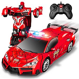 Amazon – Spider Transforming Remote Control Car - $14.39 w/ Code