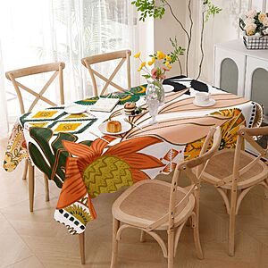 Amazon – Tyrot Boho Floral Tablecloth - $4.99–$14.99 w/ Code