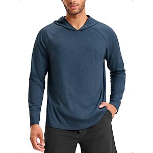 Amazon – Soothfeel Men's Lightweight Workout Hoodie - $12.95 w/ Code