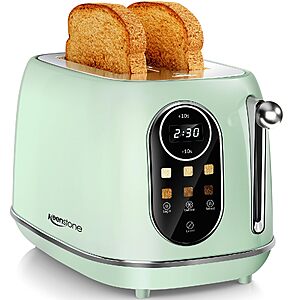 Keenstone Touch Screen Toaster 2 Slice - $27.49 AC