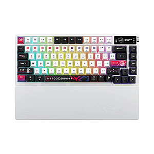 ASUS ROG Azoth X 75% Wireless Mechanical RGB Gaming Keyboard (White) $154 + Free Shipping