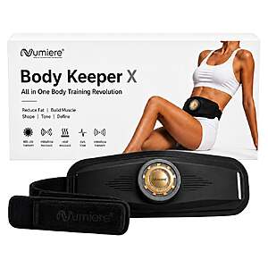 Numiere Body Keeper X LED, EMS and Vibration Therapy Body Sculpting Belt $199.99 free shipping Costco.com