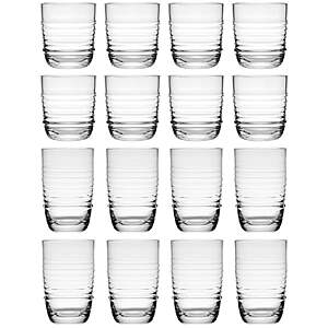 Mikasa Ciara 16-piece Crystal Drinkware Set $61.99 Free Shipping Costco.com