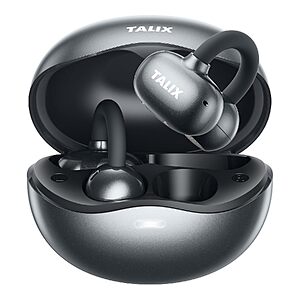 TALIX X6 Open Ear Clip-On Bluetooth 5.4 Earbuds w/ 26H Playtime (Various) $12 + Free Shipping w/ Prime or on $35+