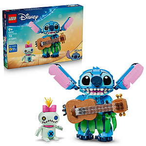 LEGO Disney Stitch & Scrump, 43296 $56