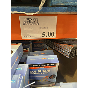 Car Sunshade with side shades Costco YMMV