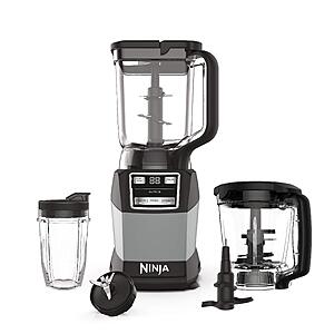 Ninja Compact Kitchen System, Auto-iQ, 1200W, 72oz Pitcher, Grey, AMZ493BRN $129.99
