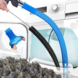 2-Pack PetOde Dryer Vent Cleaner Kit w/ Lint Brush & Vacuum Hose Attachment (Blue) $6.99 + Free Shipping w/ Prime or on $35+