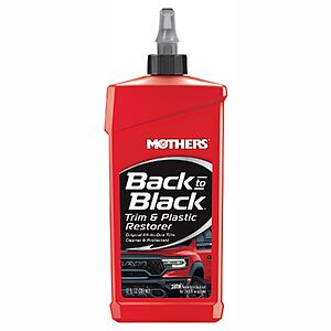 Mothers Back-to-Black 12-Oz Trim & Plastic Restorer (06112) $7.97 + Free Shipping w/ Prime or on $35+