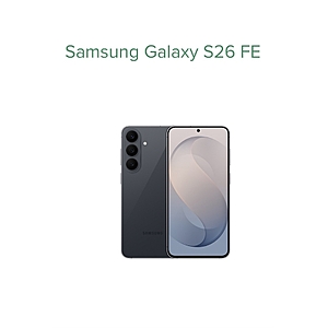 Mint Mobile Samsung Galaxy S26 FE+1 year Unlimited Plan $480