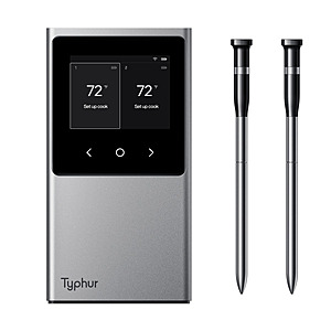 Typhur Sync Dual 2-Probe Wireless Meat Thermometer $60, 4-Probe $80 + Free Shipping