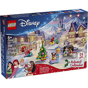 LEGO Disney Princess Advent Calendar 2026 (43298) $30 + Free Shipping w/ Walmart+ or on $35+